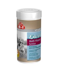 8in1 Excel Multi Vitamin Senior Excel Multivitamin for Senior Dogs 70 tablets - cheap price - buy-pharm.com