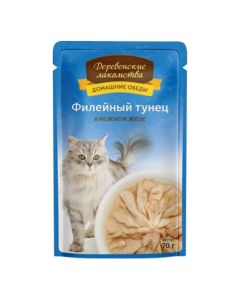 Rustic delicacies Homemade dinners fillet tuna in tender jelly, spider 70g - cheap price - buy-pharm.com