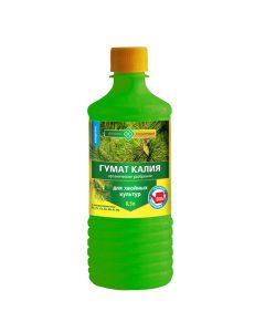 Potassium humate Florizel (Florizel) fertilizer for conifers 500ml - cheap price - buy-pharm.com