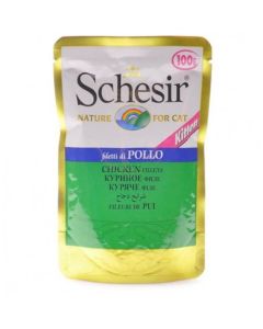 Schesir (Shezir) for cats chicken fillet 100g - cheap price - buy-pharm.com