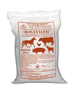 UVMKK Felutsen K2-4 for young cattle at the age of 7-12 months. (powder, 25kg) - cheap price - buy-pharm.com