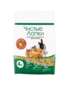 Clean Feet Wood Filler for Rodents 4L - cheap price - buy-pharm.com