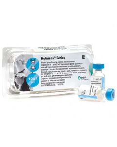 Nobivac RABIES vaccine against rabies 1 dose - cheap price - buy-pharm.com
