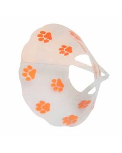 Funcol transparent collar with paws protective, orange 12.5cm - cheap price - buy-pharm.com