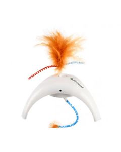 Feather Spinner Interactive Cat Toy with Sound Chip - cheap price - buy-pharm.com
