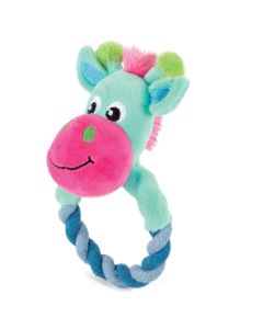 Puppy toy soft Giraffe with 170mm ring - cheap price - buy-pharm.com