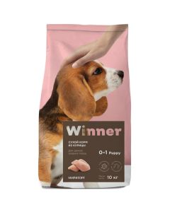 WINNER dry food for puppies of medium breeds chicken 10kg - cheap price - buy-pharm.com