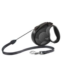 Leash-tape for dogs Flexi Life Bubbles S 5m to 12kg, cable - cheap price - buy-pharm.com