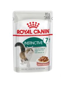 Royal Canin Instinctive +7 for cats over 7 years old pieces of meat in sauce 85g - cheap price - buy-pharm.com