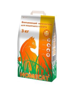 HomeCat absorbent filler 3kg (5L) - cheap price - buy-pharm.com