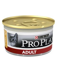 PRO PLAN (Pro Plan) Adult canned food for adult cats, chicken and rice 85g - cheap price - buy-pharm.com