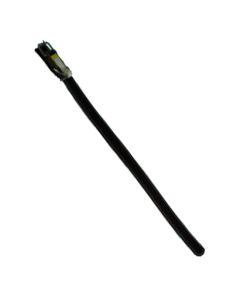 Collar for dogs of medium and large breeds leather + double tarpaulin 25mm - cheap price - buy-pharm.com