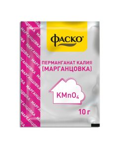 Potassium permanganate Fasco 40% package 10g - cheap price - buy-pharm.com