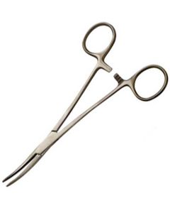 Hemostatic toothed curved clamp - cheap price - buy-pharm.com