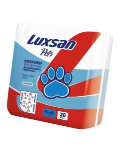 Luxsan Luxan Pets Absorbent mat for pets 60 * 60cm 20pcs . - cheap price - buy-pharm.com