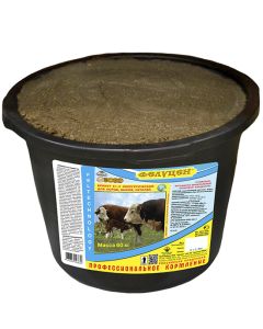 Felucene K1-2 for cows, bulls, heifers (energy, letter ESh) bucket 60 kg - cheap price - buy-pharm.com