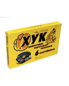 HUK containers insecticidal bait for cockroaches 6pcs - cheap price - buy-pharm.com
