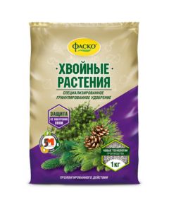 Fertilizer dry Fasco 5M mineral for Coniferous plants granulated 1kg - cheap price - buy-pharm.com