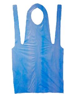 Apron STANDARD polyethylene blue 1pc - cheap price - buy-pharm.com