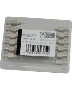 Luer Lock Eco Henke reusable needles 0.7x10mm 12pcs - cheap price - buy-pharm.com