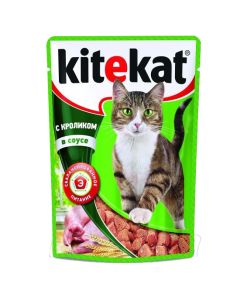 Kitiket (Kitekat) rabbit in sauce, spider 85 g - cheap price - buy-pharm.com