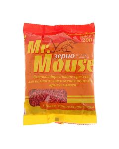 Mr. Mouse grain bait package 200g - cheap price - buy-pharm.com