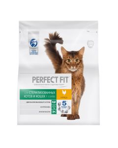 Perfect Fit for neutered and neutered cats with chicken 650g - cheap price - buy-pharm.com