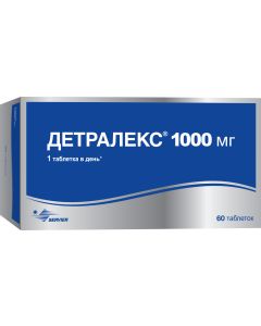 Buy DETRALEX 1.0 N60 TABLE P / PEN / SHELL | Online Pharmacy | https://buy-pharm.com