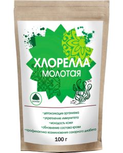 Buy Chlorella ground, 100g. | Online Pharmacy | https://buy-pharm.com