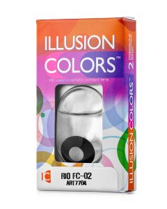 Buy ILLUSION RIO colored contact lenses 3 months , 0.00 / 14.0 / 8.6, 2 pcs. | Online Pharmacy | https://buy-pharm.com