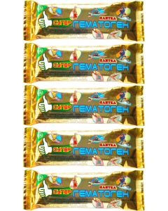 Buy SUPER hematogen. Vitamins A, C, B1, B2, B6, B9, magnesium + zinc. A set of 5 pieces of 40 grams. EXON (BELARUS). | Online Pharmacy | https://buy-pharm.com