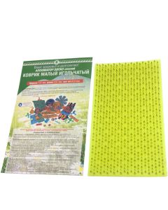 Buy Lyapko applicator 'Small silicone mat', metal-needle, needle pitch 6 mm, 237 х 137 mm | Online Pharmacy | https://buy-pharm.com