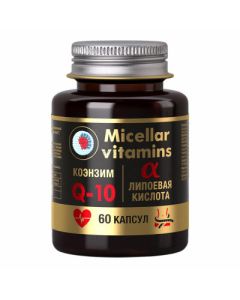 Buy Micellized Coenzyme Q10 C Alpha-Lipoic Acid Caps 1080Mg No. 60 (Bad) | Online Pharmacy | https://buy-pharm.com