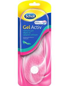 Buy Scholl GelActiv Insoles for shoes with medium heels | Online Pharmacy | https://buy-pharm.com