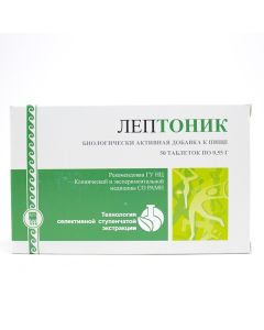 Buy Leptonik, fortifying and tonic agent, 50 tabs from Apipharm (RF) | Online Pharmacy | https://buy-pharm.com