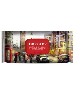 Buy Wet wipes BioCos World capitals London, Tokyo, Moscow, 60 pcs | Online Pharmacy | https://buy-pharm.com