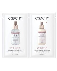 Buy Set - delicate spray and lotion with the effect of powder COOCHY PEONY PROWESS - 2.7 gr. and 6 ml. | Online Pharmacy | https://buy-pharm.com