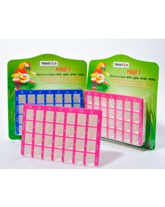 Buy Tableton Maxi 7 pill container for 7 days (4 doses) 14cm x 2cm x 9cm | Online Pharmacy | https://buy-pharm.com