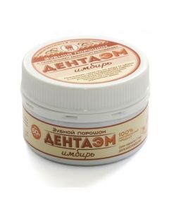 Buy Dental powder DentaEM ginger, 60 g from NPO Argo-EM1 (Ulan-Ude) | Online Pharmacy | https://buy-pharm.com