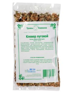 Buy Caucasian herbs / Meadow clover (flowers), 40g | Online Pharmacy | https://buy-pharm.com