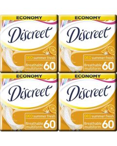 Buy Discreet Deo Summer Fresh Multiform Pads, set: 4 packs | Online Pharmacy | https://buy-pharm.com