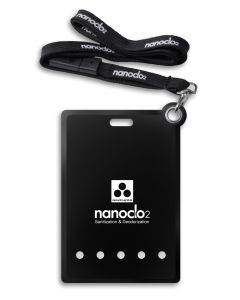 Buy Virus blocker for individual protection NANOCLO2 'Air Anti-Virus' (card, case, lanyard), black - 60 days | Online Pharmacy | https://buy-pharm.com