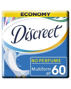 Buy Women's panty liners DISCREET Air Multiform, 60 pcs. | Online Pharmacy | https://buy-pharm.com