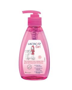 Buy Lactacyd Means for intimate hygiene for girls from 3 -x years, 200 ml | Online Pharmacy | https://buy-pharm.com