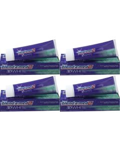 Buy Blend-a-med Toothpaste 3D White 'Gentle Mint', 100 ml х 4 pcs. | Online Pharmacy | https://buy-pharm.com