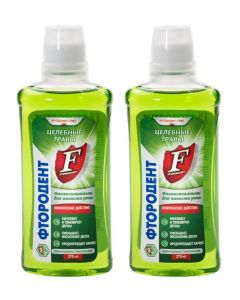 Buy Rinse for mouth Ftorodent 'Healing Herbs' 275 ml. (2 pcs.) | Online Pharmacy | https://buy-pharm.com