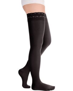 Buy Compression stockings for women Luomma Idealista 1st class, color: black. ID-301. Size S (2) | Online Pharmacy | https://buy-pharm.com
