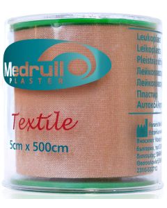 Buy Medrull Medrull medical adhesive plaster' Textile 'medical adhesive plaster, rolled on a textile base # 5x500 cm | Online Pharmacy | https://buy-pharm.com