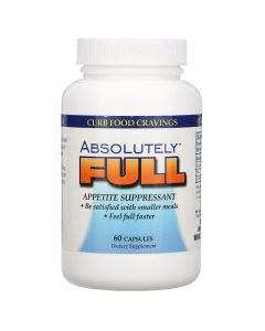 Buy Absolute Nutrition, Absolutely Full, Appetite Control, 60 Capsules | Online Pharmacy | https://buy-pharm.com