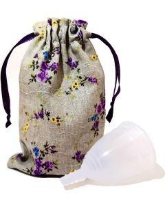 Buy OnlyCup / White menstrual cup Spring, size L | Online Pharmacy | https://buy-pharm.com